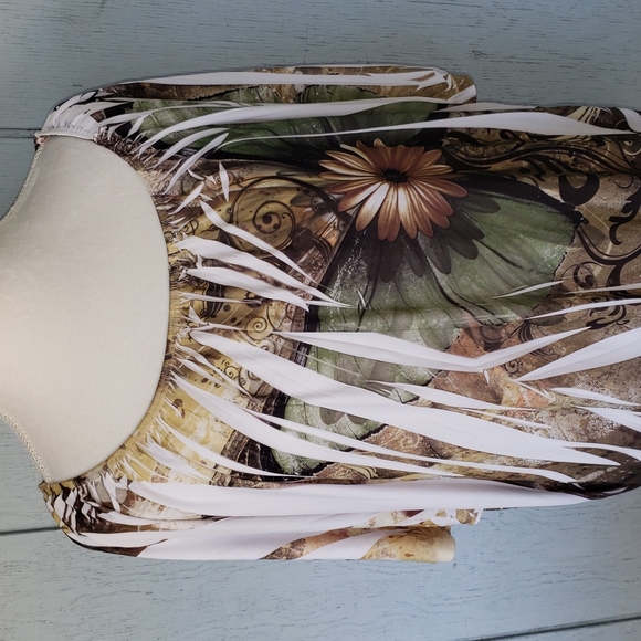 Butterfly Flower. Pleated Swirl. Daisy Art 3X - Picture 11 of 11